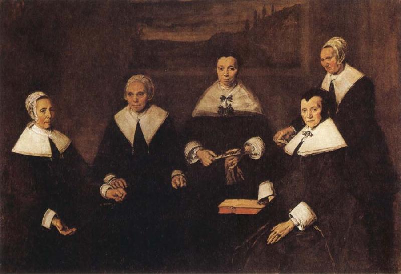Frans Hals Regentsses of the Old Men's Almoshouse in Haarlem